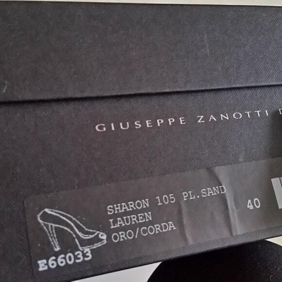 Giuseppe Zanotti Heels NEW IN BOX! Sz10 (Eur40) - Picture 9 of 9